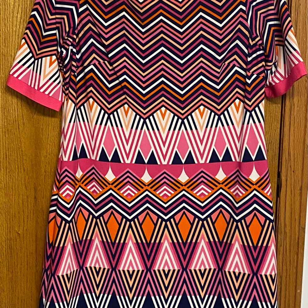 Summer dress with sleeves to kneecap.
